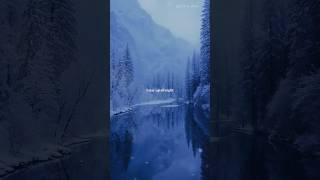 Winter Whispers — A Silent Love Story in the Snow #AestheticVideo#lyrics #snog #shorts