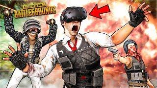 PUBG В ШЛЕМЕ VR! ВДВОЕМ ПРОТИВ ВСЕХ! ( HTC Vive )