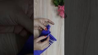 🪻Lavender Paper Flower | #shorts #ytshorts #beautiful #preetartncraft