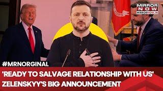 Ukraine President Zelenskyy Ready To Salvage Relationship With U.S. After Heated White House Clash?