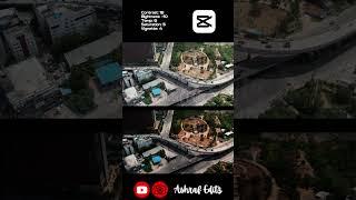 Drone Footage Cinematic Color Grading in Capcut | Ashraf Editz  #capcut #capcutcolorgrading