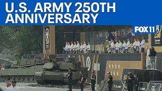  LIVE: Army's 250th Anniversary parade in Washington, D.C.