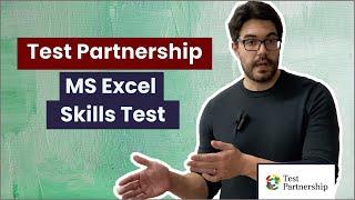 The Test Partnership MS Excel Skills Test