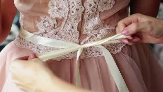 Magaela wedding floral belt