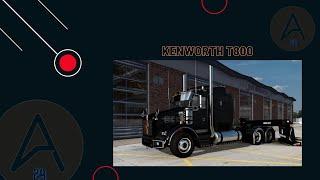 Мод Kenworth T800 Custom v1.0 для ATS (1.39.x)