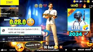 Pubg Lite New 0 Mb Update Problem Fix 2024 | Pubg Mobile Lite 0.28.0 Comeback Update 2024 