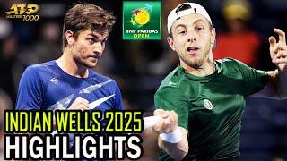 Tallon Griekspoor vs Miomir Kecmanovic R1 Highlights | Indian Wells 2025