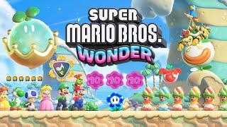 Super Mario Bros. Wonder - 100% Walkthrough - All Wonder Seeds, Secrets, Purple Coins and Badges