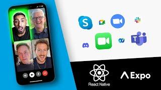  Let’s build a Zoom 2.0 Clone with REACT NATIVE! (Video & Audio, Clerk Auth, GetStream, Expo)