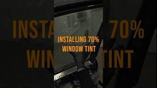 Tinting Your Car Door WINDOW Like a PRO!