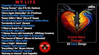 ️ My Life (3:51) A Love Story Through 20 Love Songs' Titles, Song crafted using UDIO AI #lovesongs