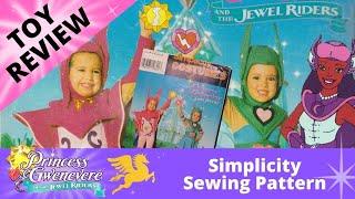 Simplicity Sewing Pattern Review | Princess Gwenevere Starla and the Jewel Riders | Archive Showcase