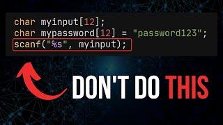 Be Careful When Using scanf() in C