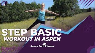 Step Aerobics Aspen Trail | Full-Length 30 Min. | Workout At-Home Cardio Sweaty Step Across America