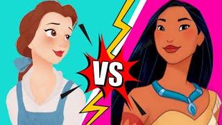 BATALLA DE RAP DE  PRINCESAS -Bella VS Pocahontas / Yessi tu amiga