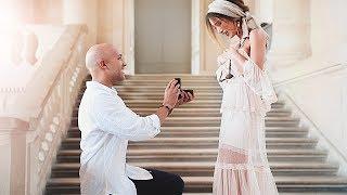 THE MOST EPIC WEDDING PROPOSAL! IN A PALACE! 