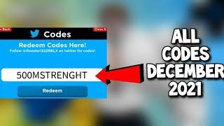 Roblox All Mega Noob Simulator Codes December 2021!