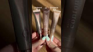 Highend vs Drogerie  cream Contour