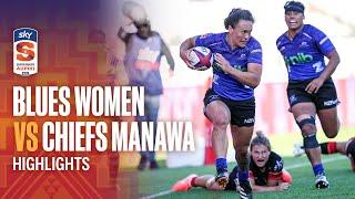 HIGHLIGHTS | Blues v Chiefs Manawa | Round 2, 2025 (Super Rugby Aupiki)