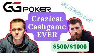 Craziest High Stakes Poker No Limit Holdem Cash [NL] Game EVER | $2000/$4000/$8000/$16000/$32000