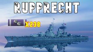 World of WarShips Prinz Rupprecht - 5 Kills 243K Damage