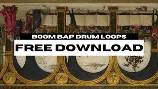 ROYALTY FREE ALL TIME HIP HOP/BOOM BAP DRUM LOOPS