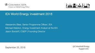 IEA World Energy Investment 2018