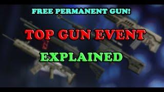 WARFACE - FREE PERMANENT KREDIT WEAPON - Top Gun Event Explained