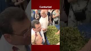 Ekrem İmamoğlu'na Bakırköy Semt Pazarı'nda yoğun ilgi: Başkanım, seni Cumhurbaşkanı yapacağız