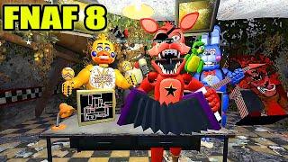 АНИМАТРОНИКИ ПУГАЮТ ОХРАННИКА FNAF 8 COOP ФНАФ ► Garry's Mod