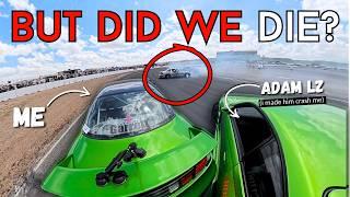 We almost totaled our cars... 600hp 2JZ S14 First Drifts @AdamLZ