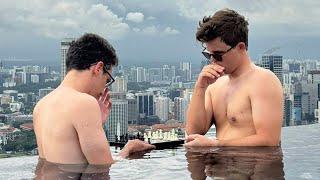 "Jaws of Victory" || Caruana vs Carlsen || Freestyle Chess Match 2024