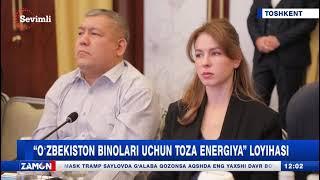 ️“O‘zbekiston binolari uchun toza energiya” loyihasi yuzasidan amaliy seminar bo‘lib o‘tdi.