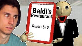 DO NOT Eat At Baldi's Restaurant! | Baldi's Basics