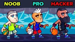 NOOB vs PRO vs HACKER - Basketball PVP