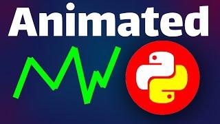 How to make Animated plot with Matplotlib and Python - Very Easy !!!