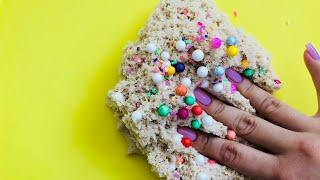 Как сделать слайм «печенье с радужными кусочками» как в Инстаграм// rainbow chip cookie slime