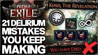 Path of Exile 2 - How to Make Delirium EASY & Get Best Loot FAST - 21 IMPORTANT Tips - Full Guide!