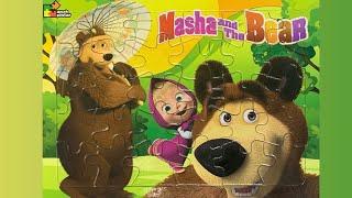 Masha and the Bear Jigsaw Puzzle Fun | Complete the Challenge!