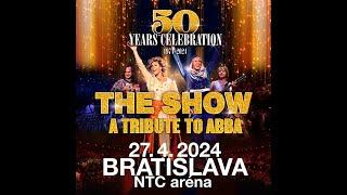 The show a tribute to ABBA