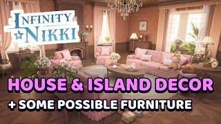 HOUSE DECOR // ALL WE KNOW about our own Island in Infinity Nikki  & some furniture ideas!