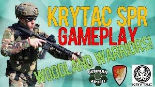 WOODLAND WARRIORS//KRYTAC SPR GAMEPLY//ZOOM CAM//Gunman Airsoft-CH11