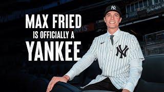 Pitcher Max Fried is Officially a Yankee | NEW YORK YANKEES 2024