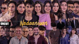 UNEDITED - Nadaaniyan Grand Premiere Show | Suhana Khan, Sara Ali Khan, Ibrahim Ali Khan And  More