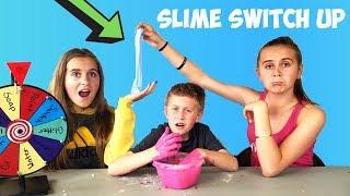 Mystery Wheel of Slime Switch Up - Slime Challenge!!!