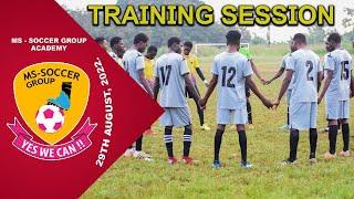 MS-SOCCER GROUP ACADEMY FC 22/2023 (Day1) Pre-season training On 29-08-2022#GhanaFootballAssociation