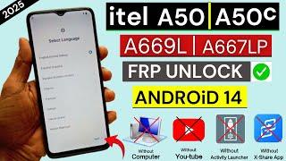 Itel A50 (A667LP) Frp Bypass Without Pc | Itel A50c (A669L) Frp Unlock Android 14 New Method 2025