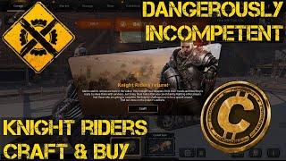 Knight riders craft and buy