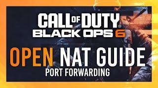 Black Ops 6 OPEN NAT | Full Guide | Port Forwarding