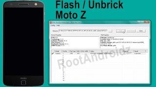 Moto Z FLASHING | Flash/Unbrick Moto Z  Stock Rom Tutorial